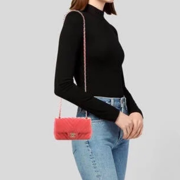 Chanel Classic Chevron Mini Flap - Picture 7 of 7
